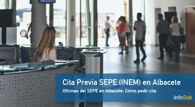 Cita previa en las oficinas del SEPE en Albacete
