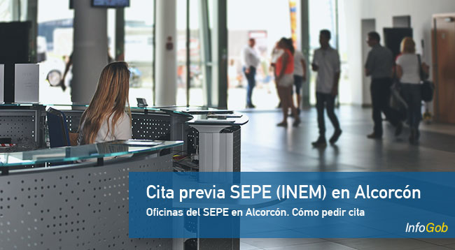 Cita previa en las oficinas del SEPE en Alcorcón