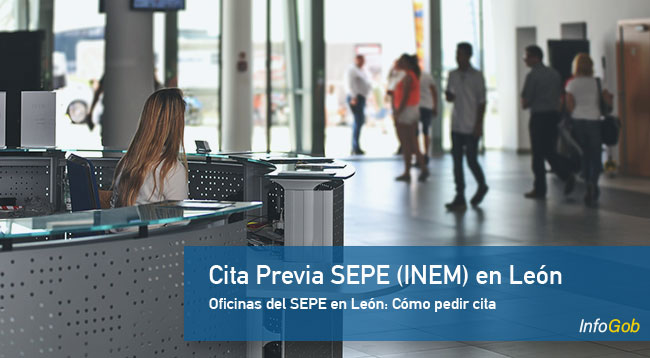 Cita previa en las oficinas del SEPE en León